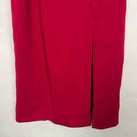 Jaygodfray Women's Daisy True Red Sleeveless Dress Size 8 - Picture 5 of 11